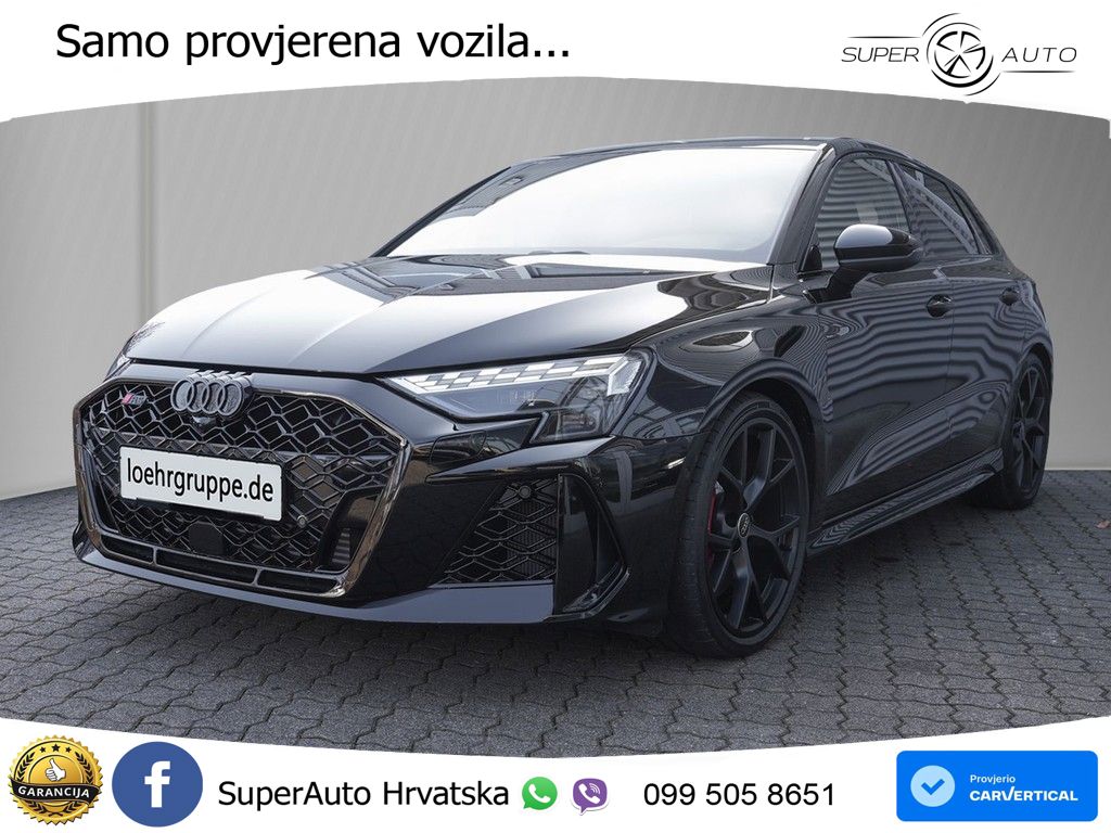 Audi RS3 Sedan 2.5 TFSI (400 KS) quattro S tronic LED+GR SJED+ACC