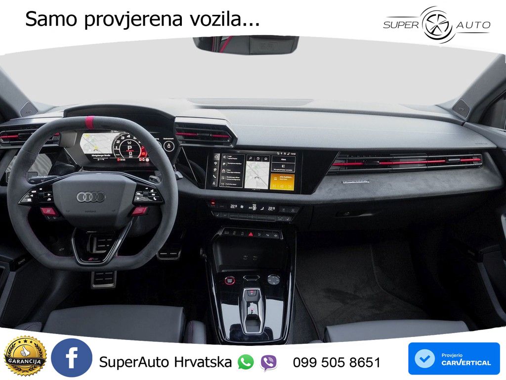 Audi RS3 Sedan 2.5 TFSI (400 KS) quattro S tronic LED+GR SJED+ACC