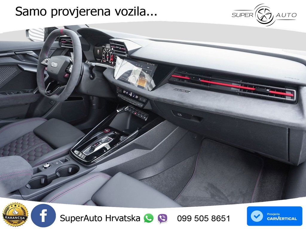 Audi RS3 Sedan 2.5 TFSI (400 KS) quattro S tronic LED+GR SJED+ACC