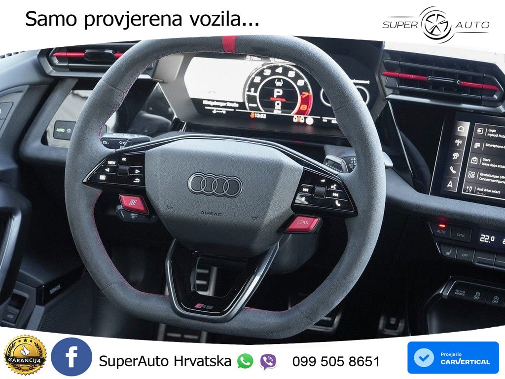Audi RS3 Sedan 2.5 TFSI (400 KS) quattro S tronic LED+GR SJED+ACC