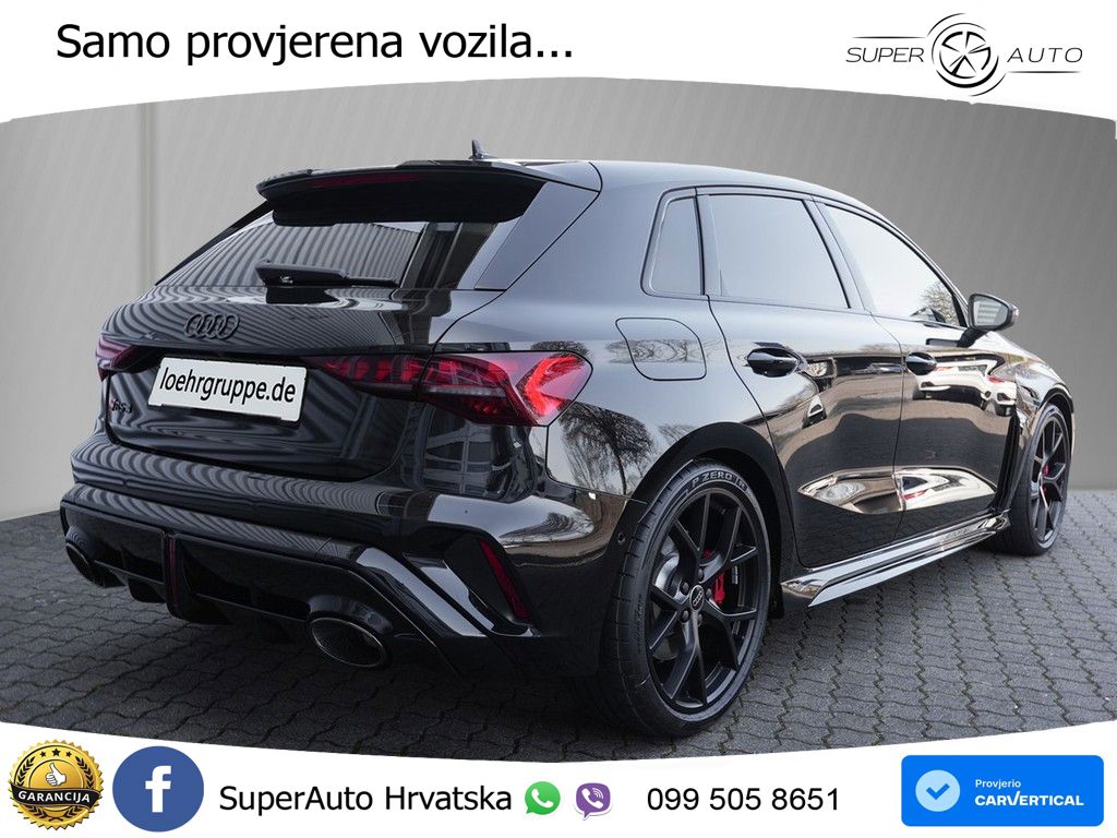 Audi RS3 Sedan 2.5 TFSI (400 KS) quattro S tronic LED+GR SJED+ACC