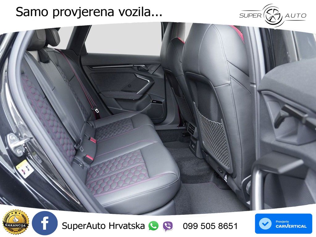 Audi RS3 Sedan 2.5 TFSI (400 KS) quattro S tronic LED+GR SJED+ACC