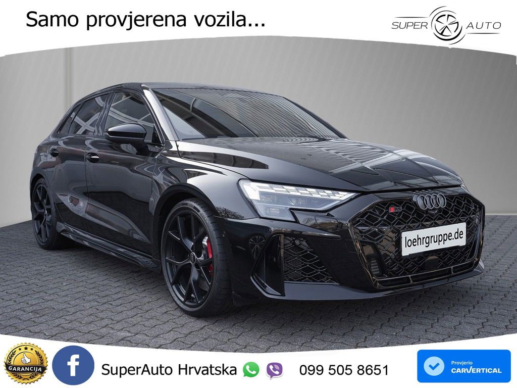 Audi RS3 Sedan 2.5 TFSI (400 KS) quattro S tronic LED+GR SJED+ACC
