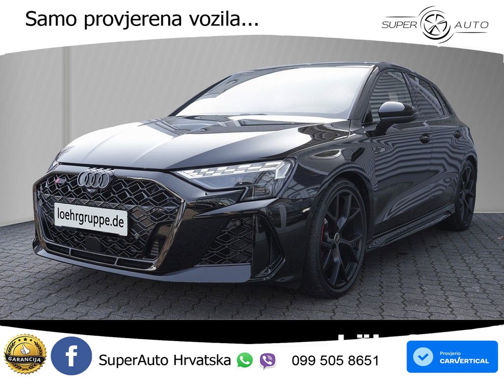 Audi RS3 Sedan 2.5 TFSI (400 KS) quattro S tronic LED+GR SJED+ACC