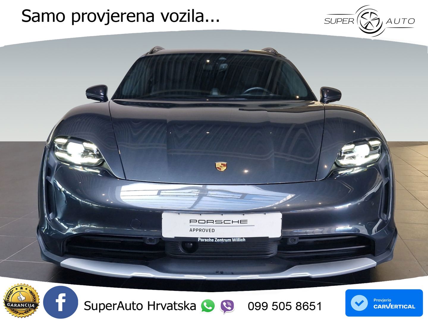 Porsche Taycan Cross Turismo 4S 93.4 kWh (571 KS)