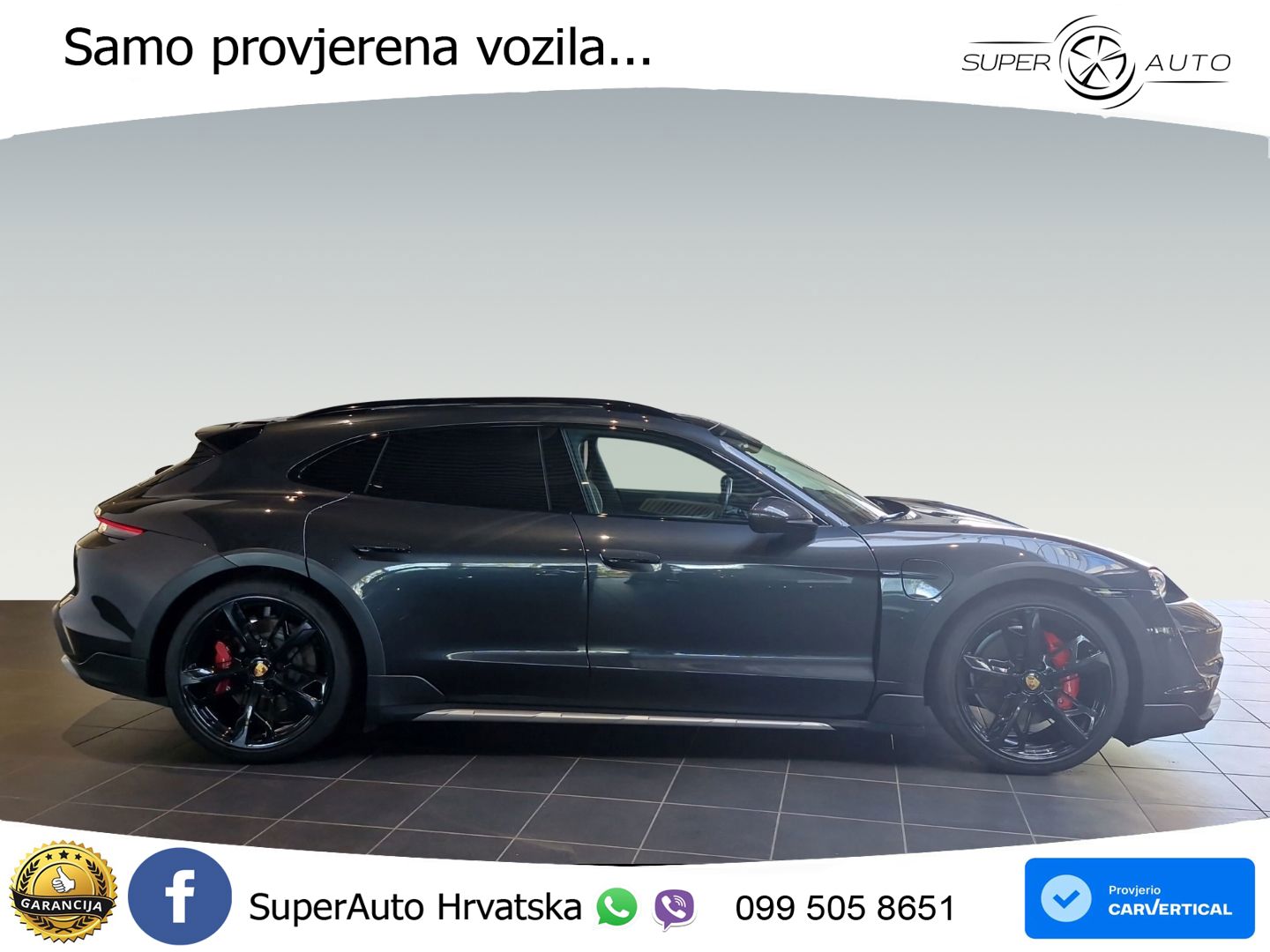 Porsche Taycan Cross Turismo 4S 93.4 kWh (571 KS)
