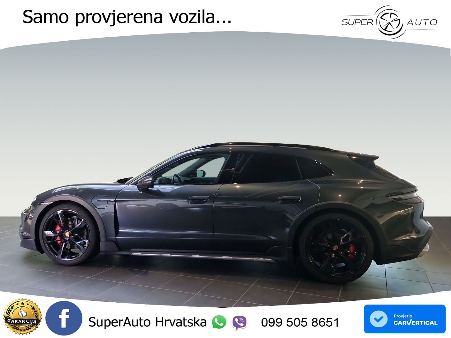 Porsche Taycan Cross Turismo 4S 93.4 kWh (571 KS)