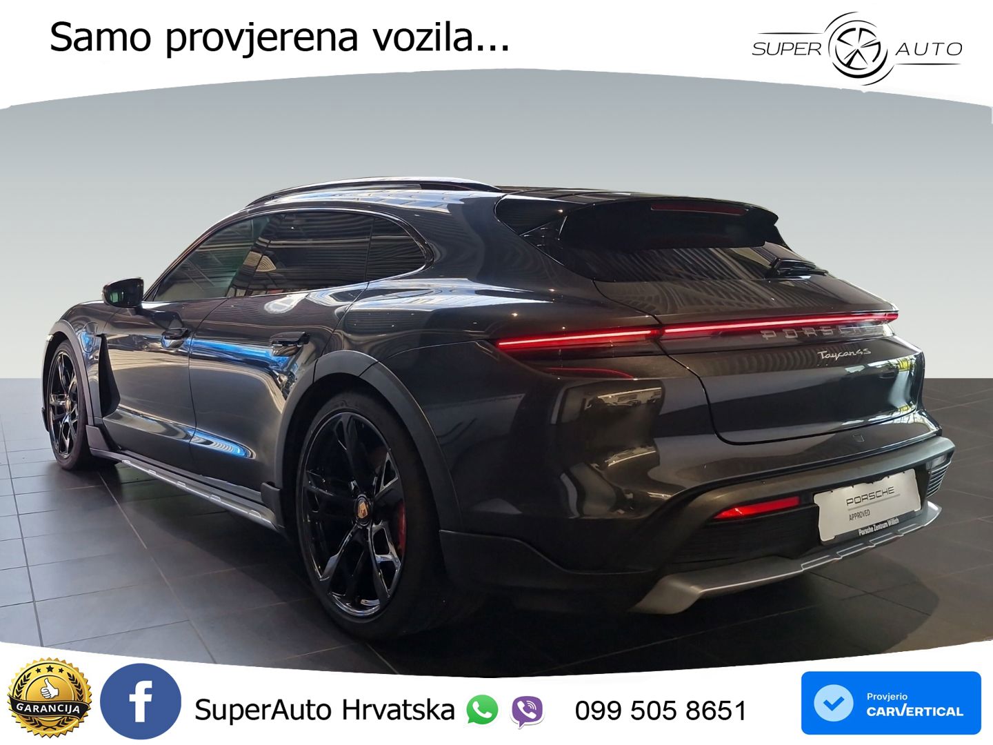 Porsche Taycan Cross Turismo 4S 93.4 kWh (571 KS)