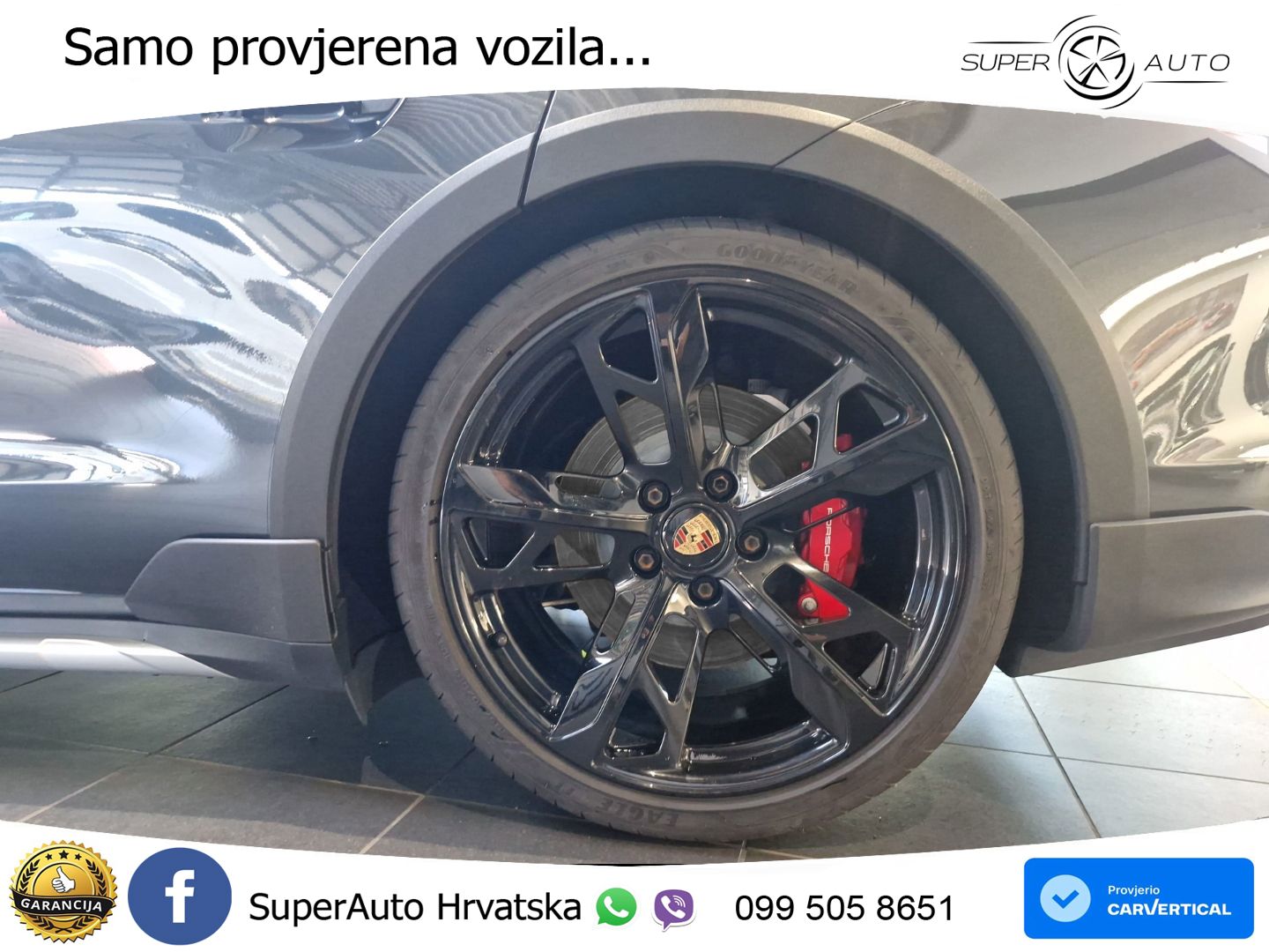 Porsche Taycan Cross Turismo 4S 93.4 kWh (571 KS)