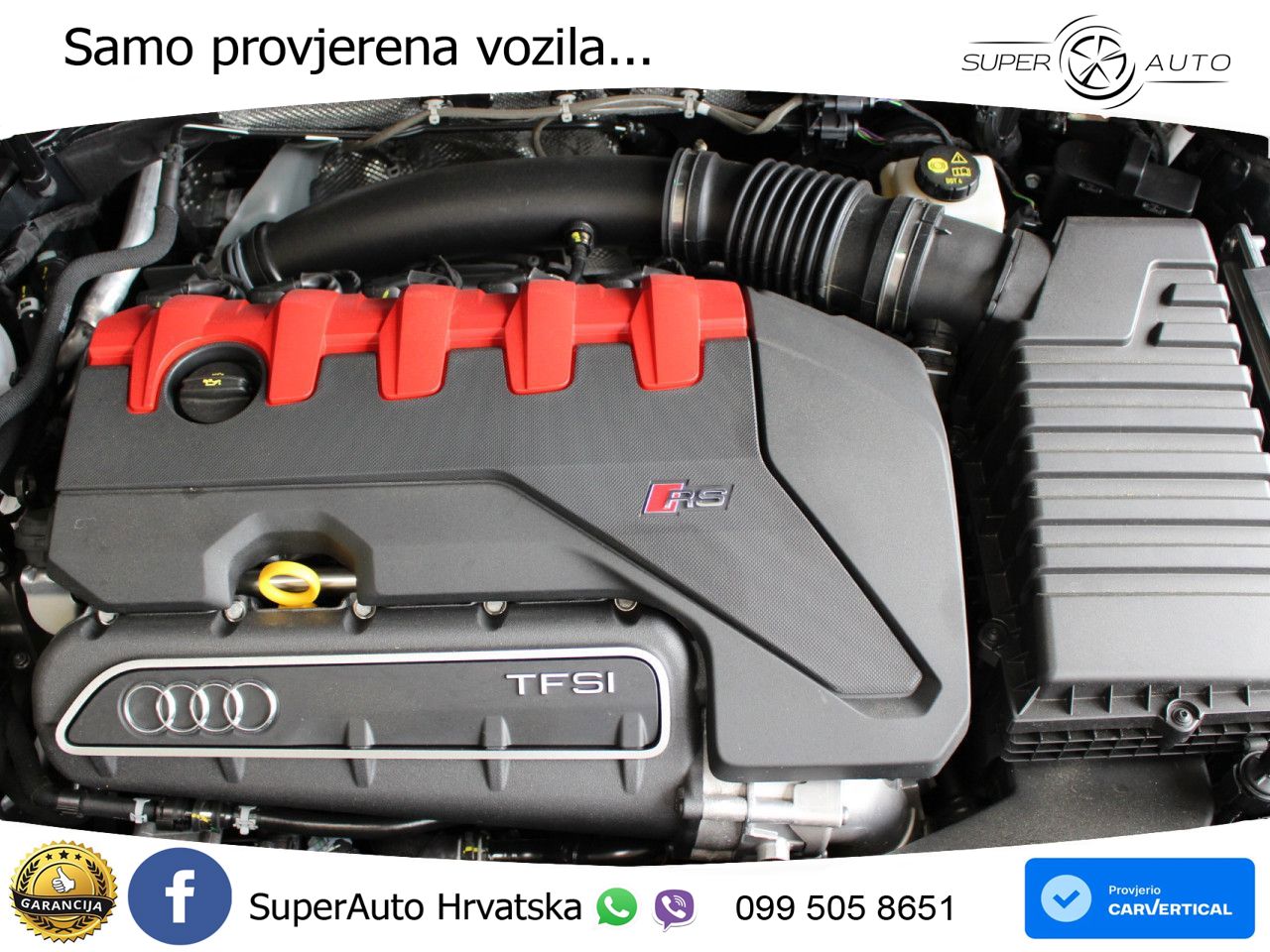 Audi RS3 Sedan 2.5 TFSI (400 KS) quattro S tronic LED+GR SJED+ACC
