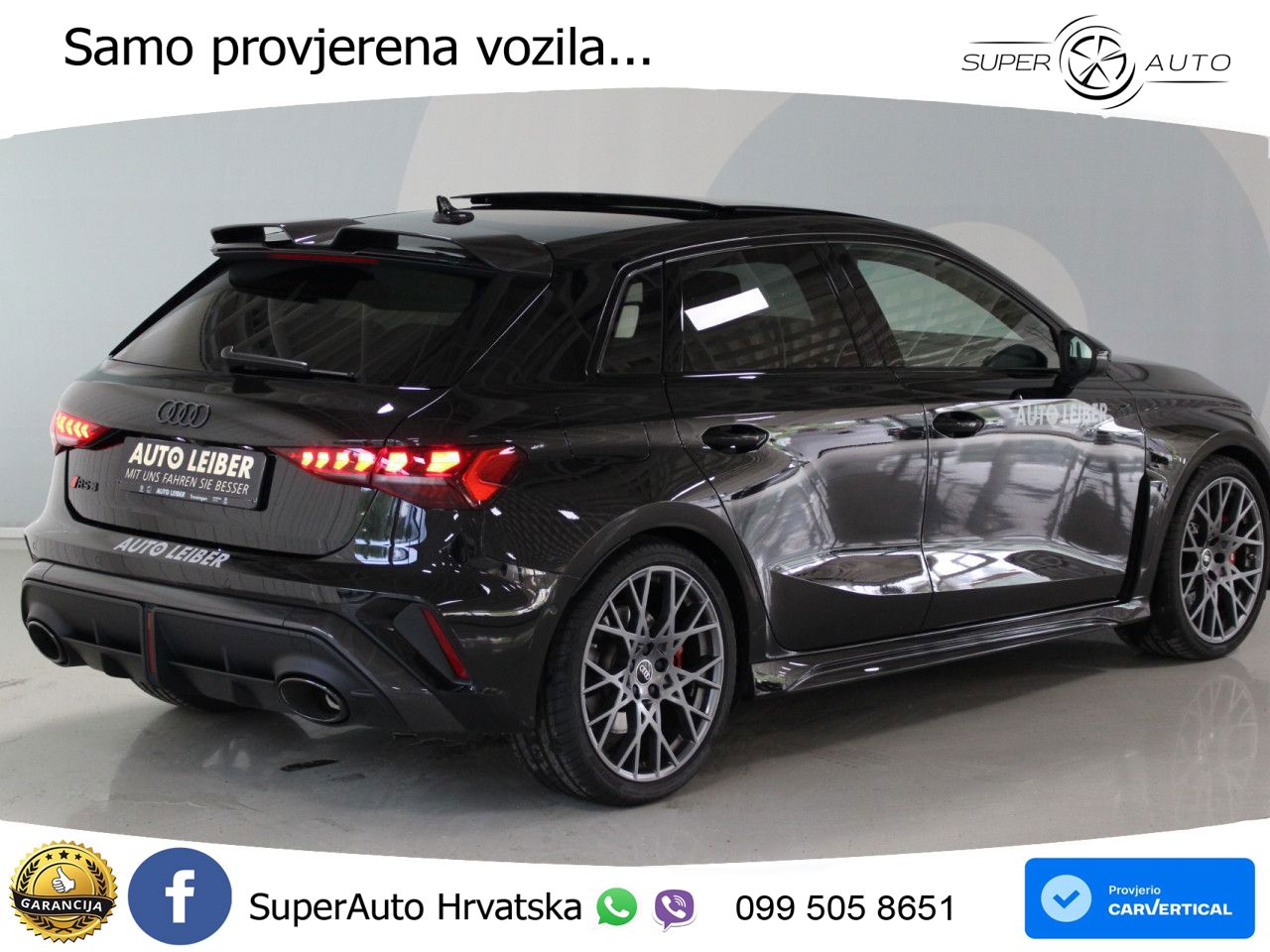 Audi RS3 Sedan 2.5 TFSI (400 KS) quattro S tronic LED+GR SJED+ACC