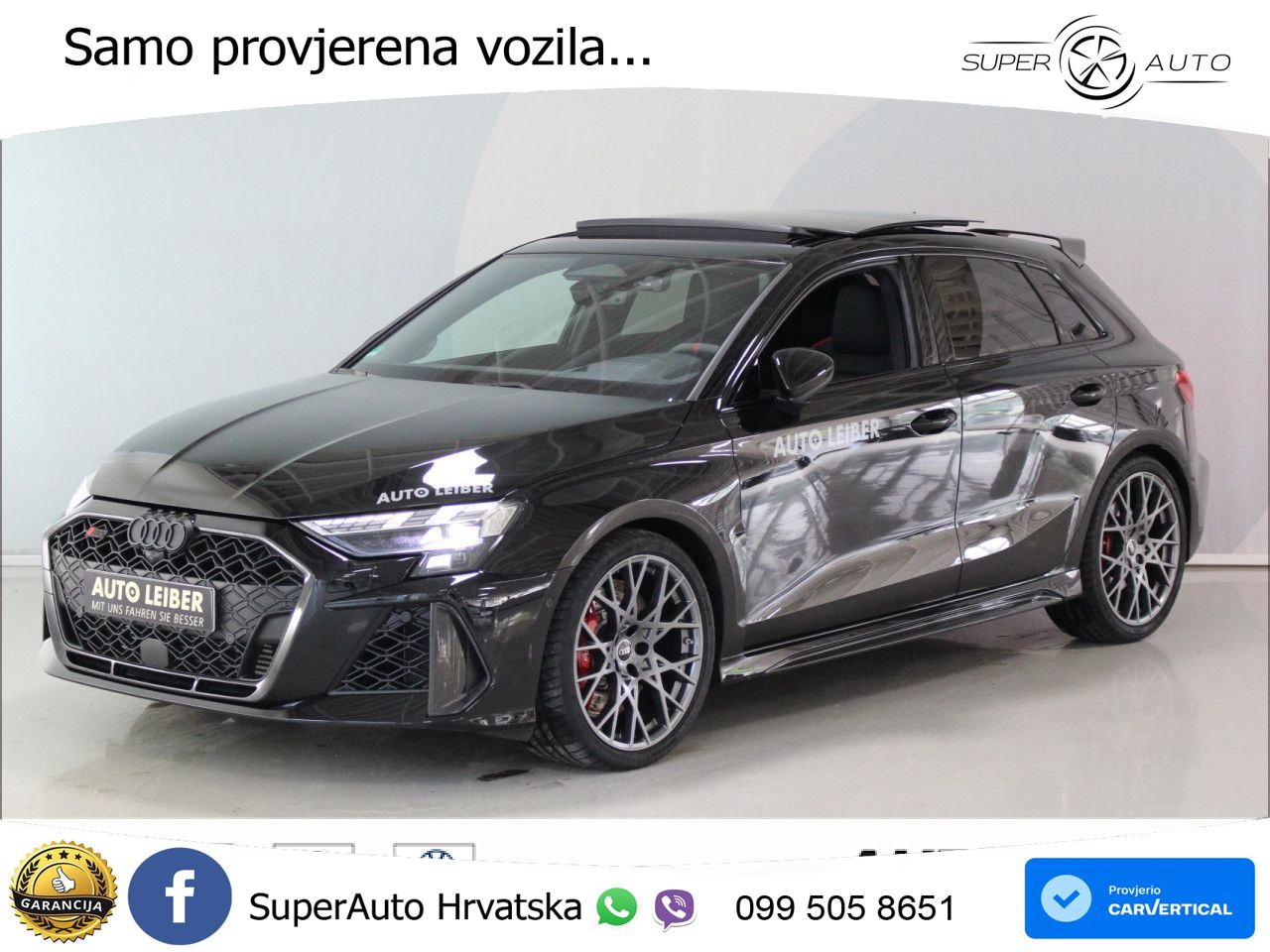 Audi RS3 Sedan 2.5 TFSI (400 KS) quattro S tronic LED+GR SJED+ACC