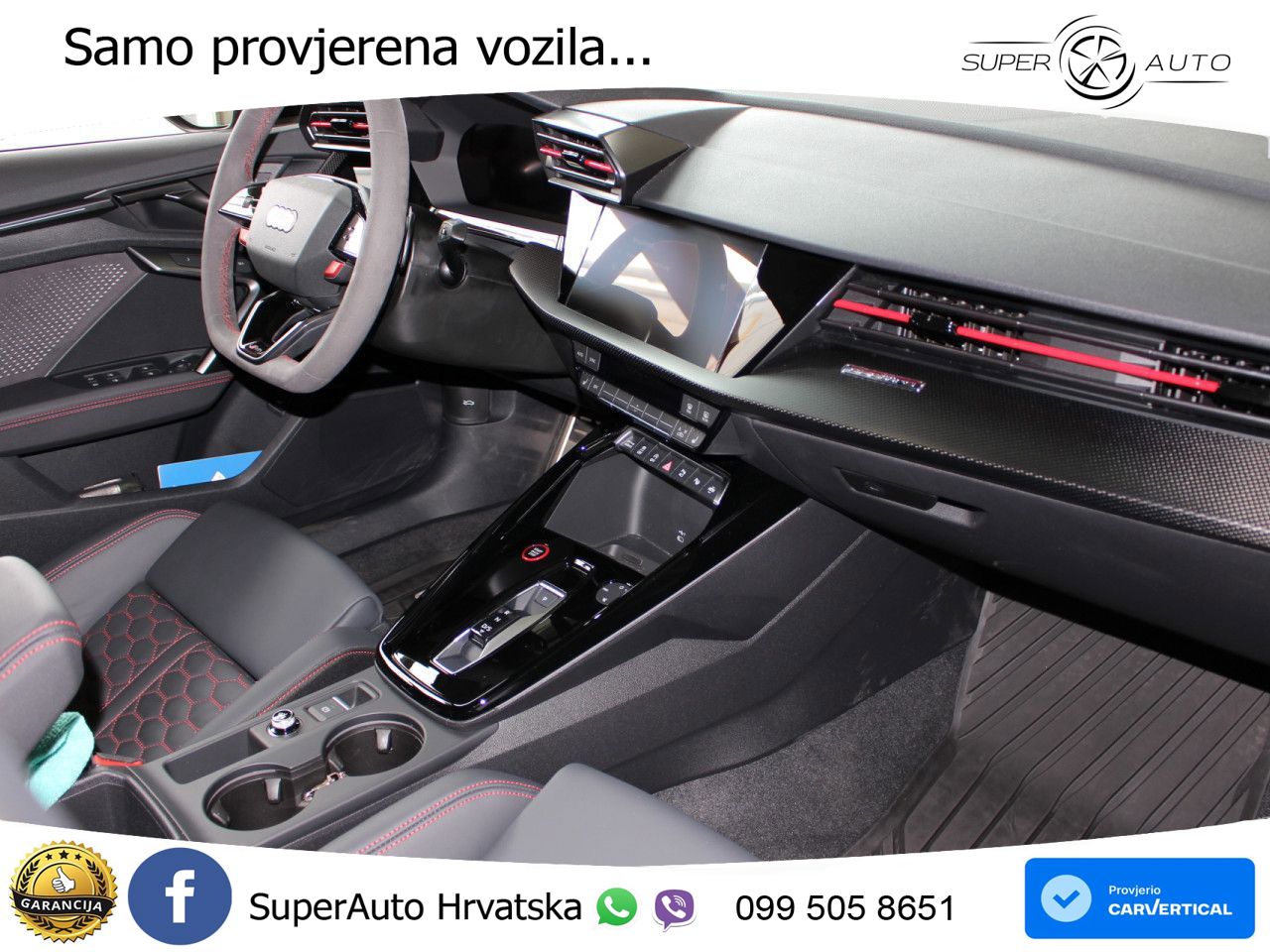Audi RS3 Sedan 2.5 TFSI (400 KS) quattro S tronic LED+GR SJED+ACC