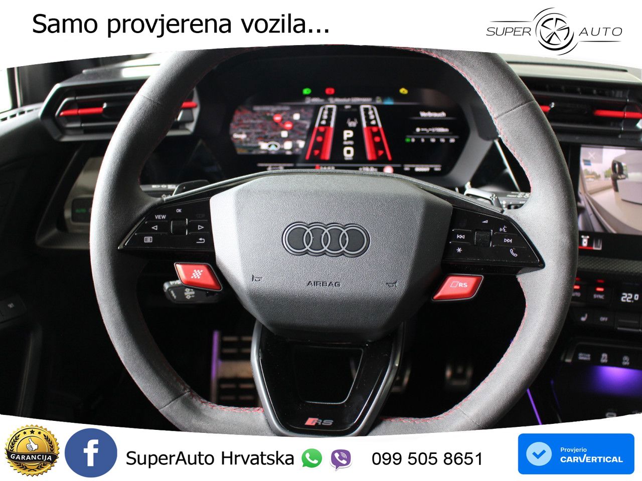 Audi RS3 Sedan 2.5 TFSI (400 KS) quattro S tronic LED+GR SJED+ACC