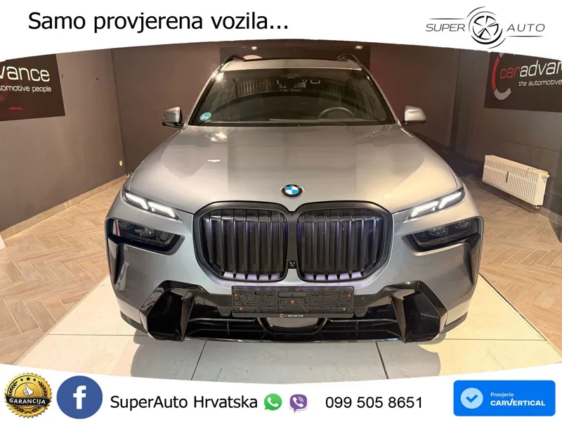 BMW X7 40d (352 KS) xDrive Steptronic M Sport LED+GR SJED+ACC