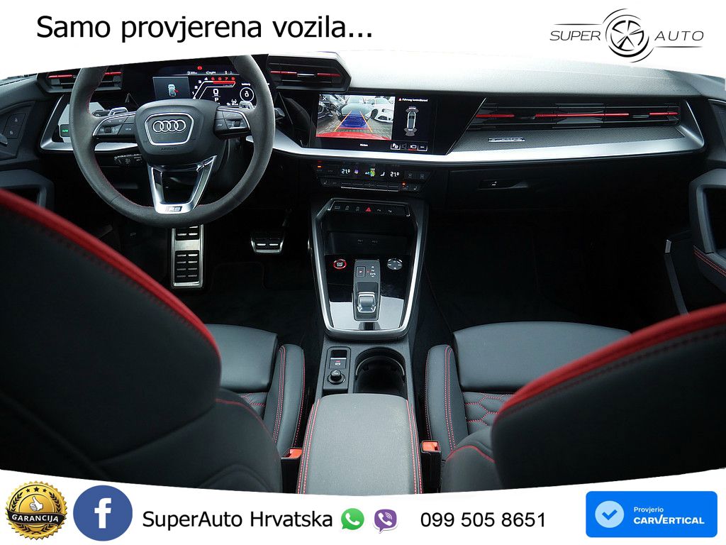 Audi RS3 Sportback 2.5 TFSI (400 KS) quattro S tronic LED+GR SJED+ACC