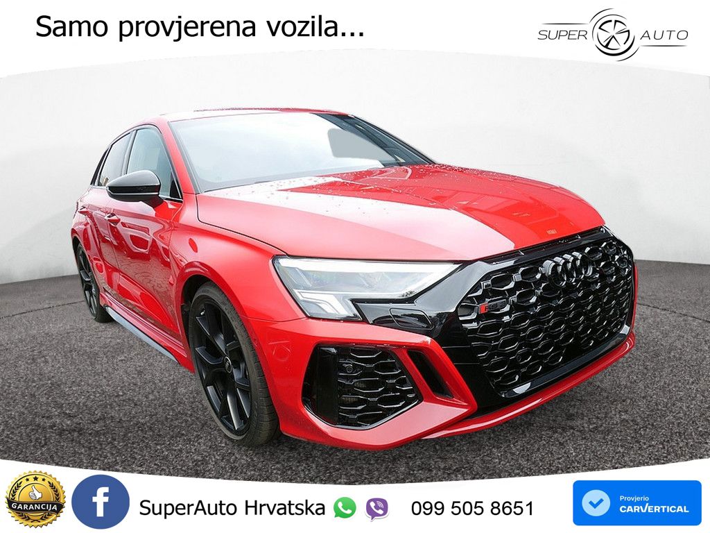 Audi RS3 Sportback 2.5 TFSI (400 KS) quattro S tronic LED+GR SJED+ACC