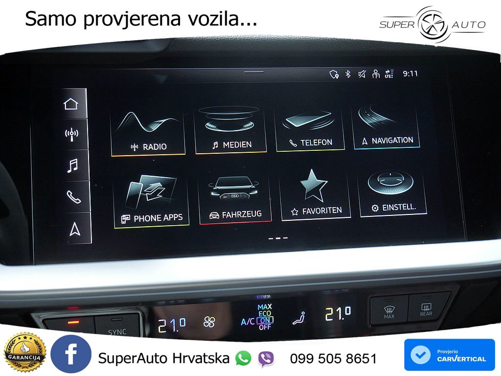 Audi RS3 Sportback 2.5 TFSI (400 KS) quattro S tronic LED+GR SJED+ACC