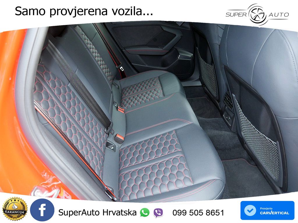 Audi RS3 Sportback 2.5 TFSI (400 KS) quattro S tronic LED+GR SJED+ACC