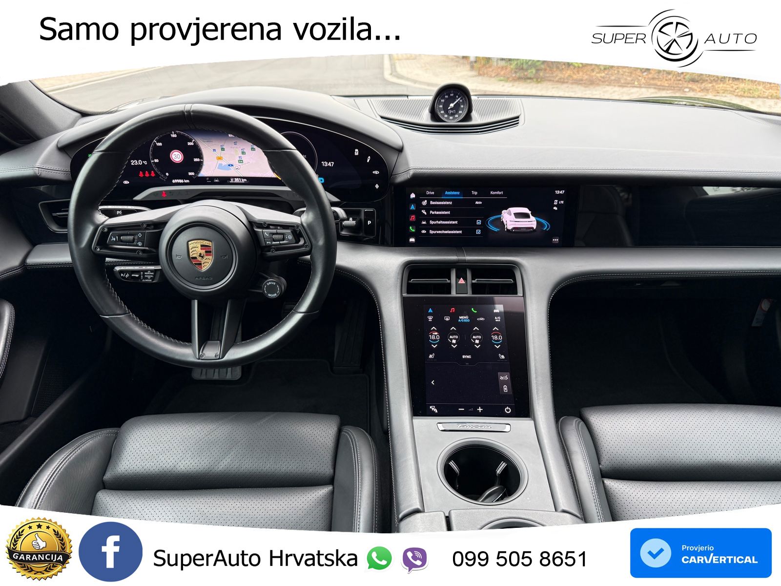Porsche Taycan Performance Plus 93.4 kWh (476 KS)