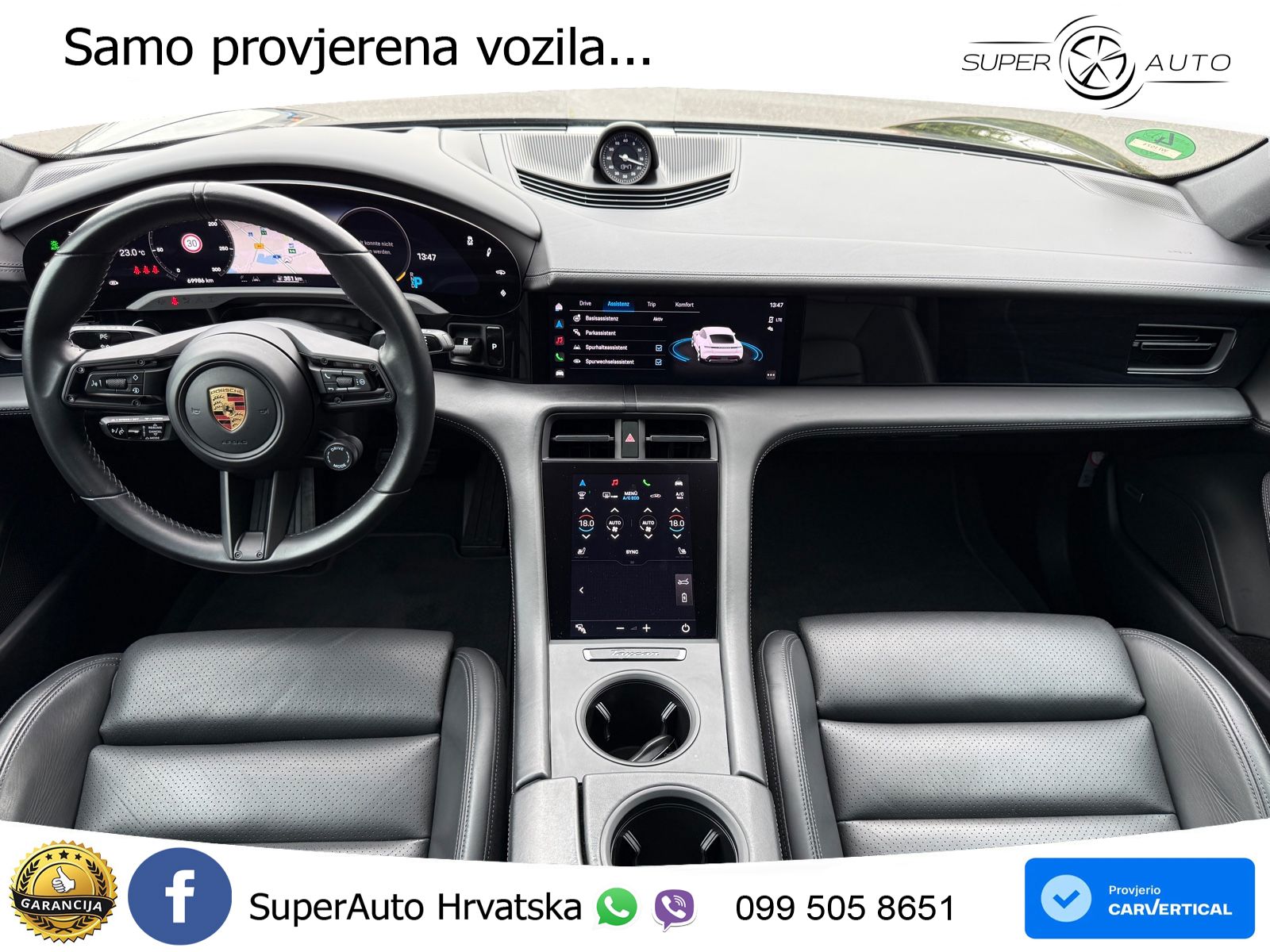 Porsche Taycan Performance Plus 93.4 kWh (476 KS)