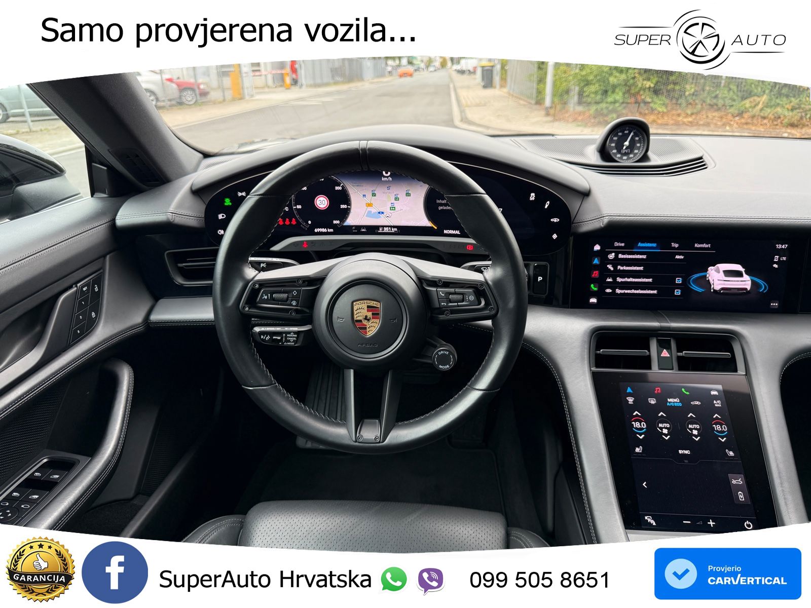 Porsche Taycan Performance Plus 93.4 kWh (476 KS)