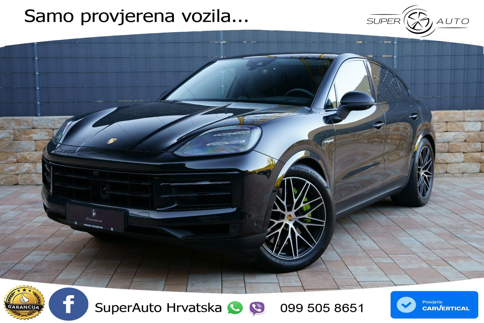 Porsche Cayenne Coupe S 3.0 V6 (519 KS) E-Hybrid Tiptronic S