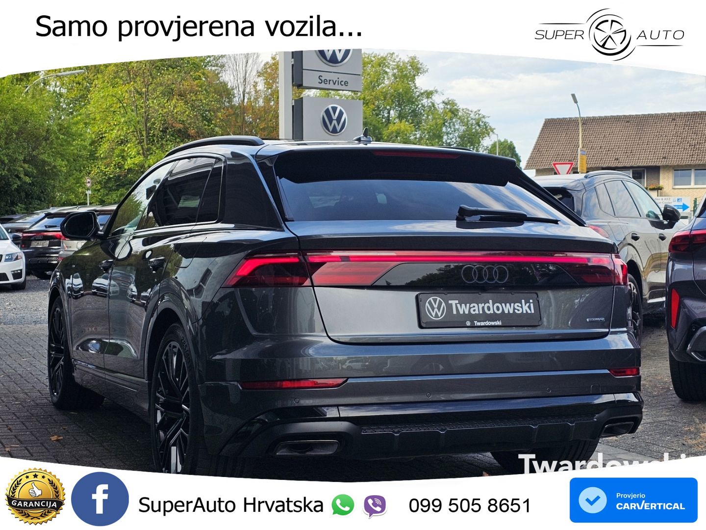 Audi Q8 60 TFSIe V6 (490 KS) quattro Tiptronic
