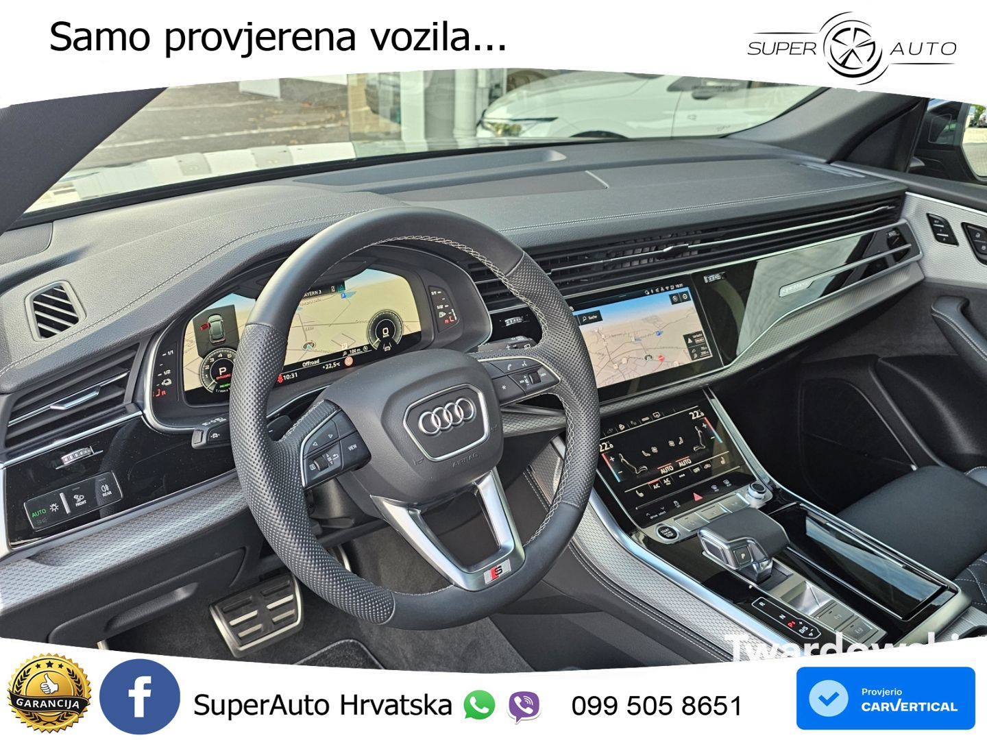 Audi Q8 60 TFSIe V6 (490 KS) quattro Tiptronic