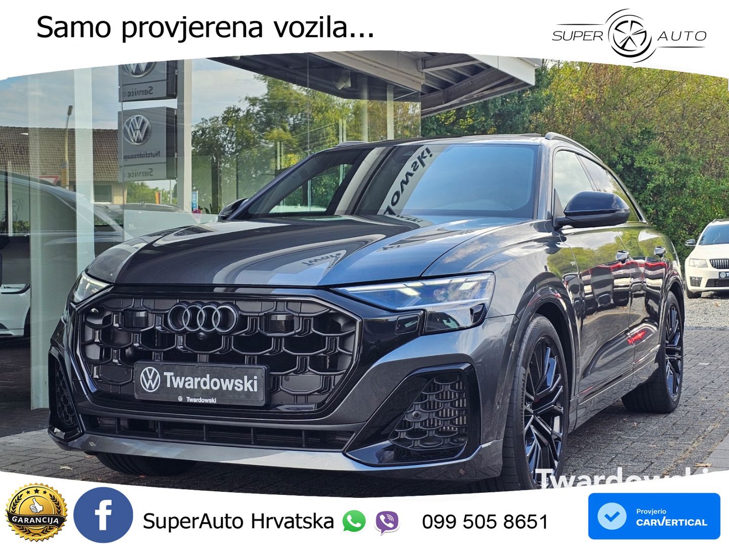 Audi Q8 60 TFSIe V6 (490 KS) quattro Tiptronic