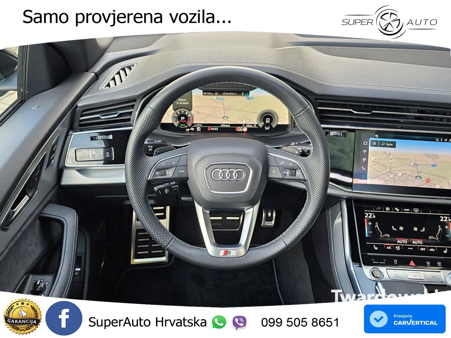 Audi Q8 60 TFSIe V6 (490 KS) quattro Tiptronic