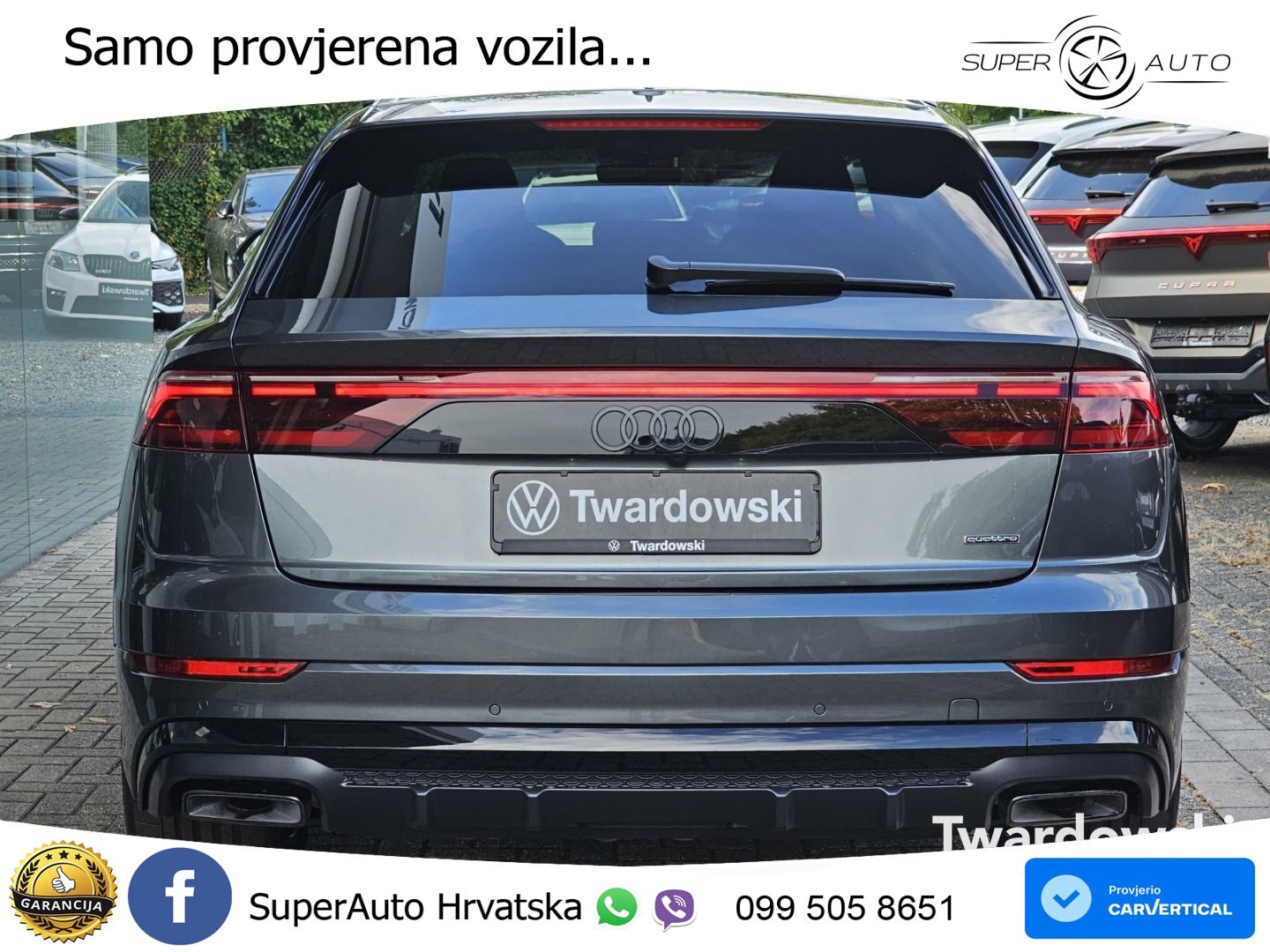 Audi Q8 60 TFSIe V6 (490 KS) quattro Tiptronic