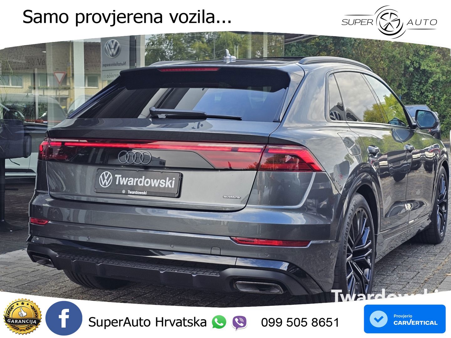 Audi Q8 60 TFSIe V6 (490 KS) quattro Tiptronic
