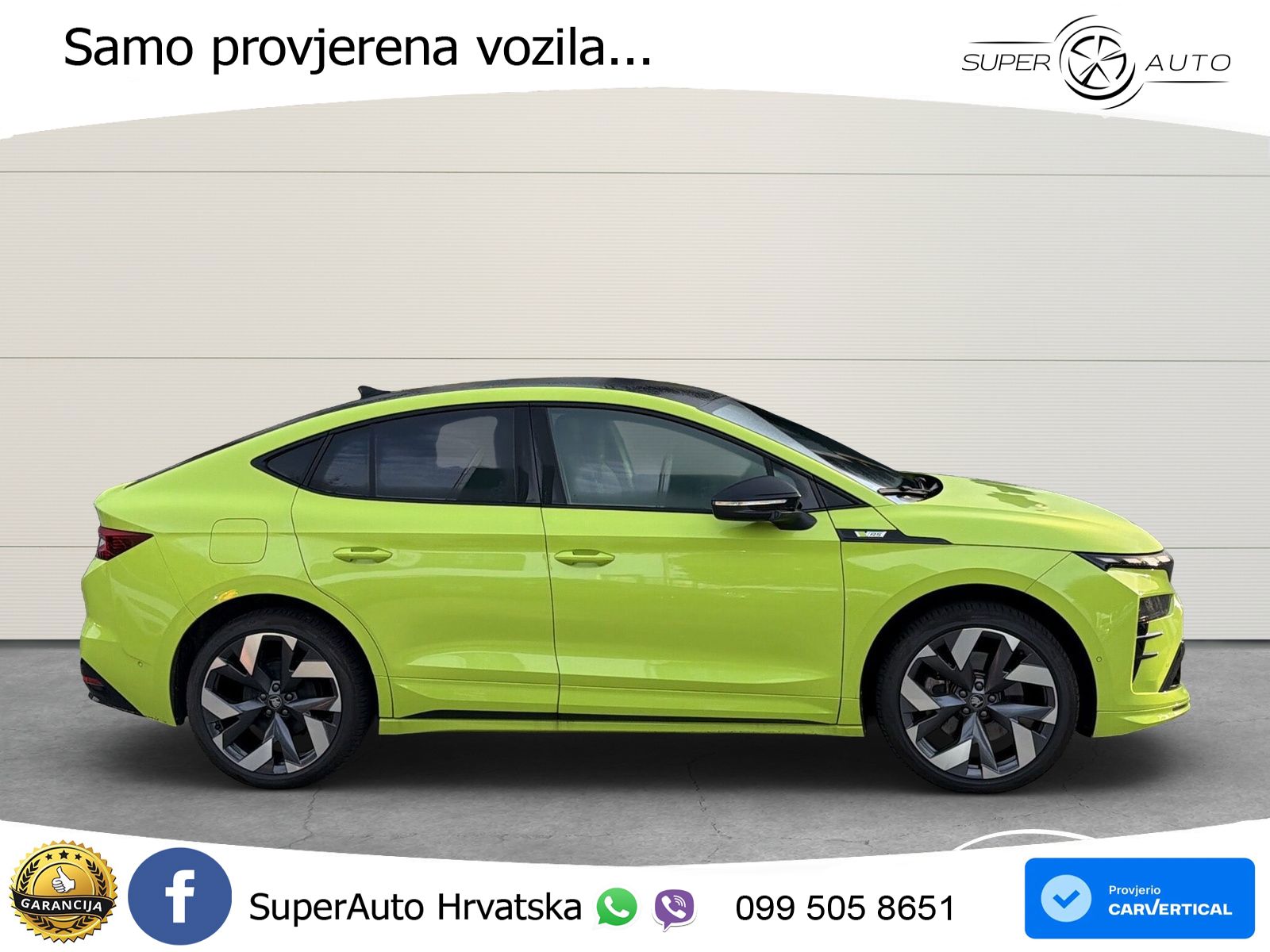 Škoda Enyaq Coupe RS 84 kWh (340 KS) AWD LED+GR SJED+ACC