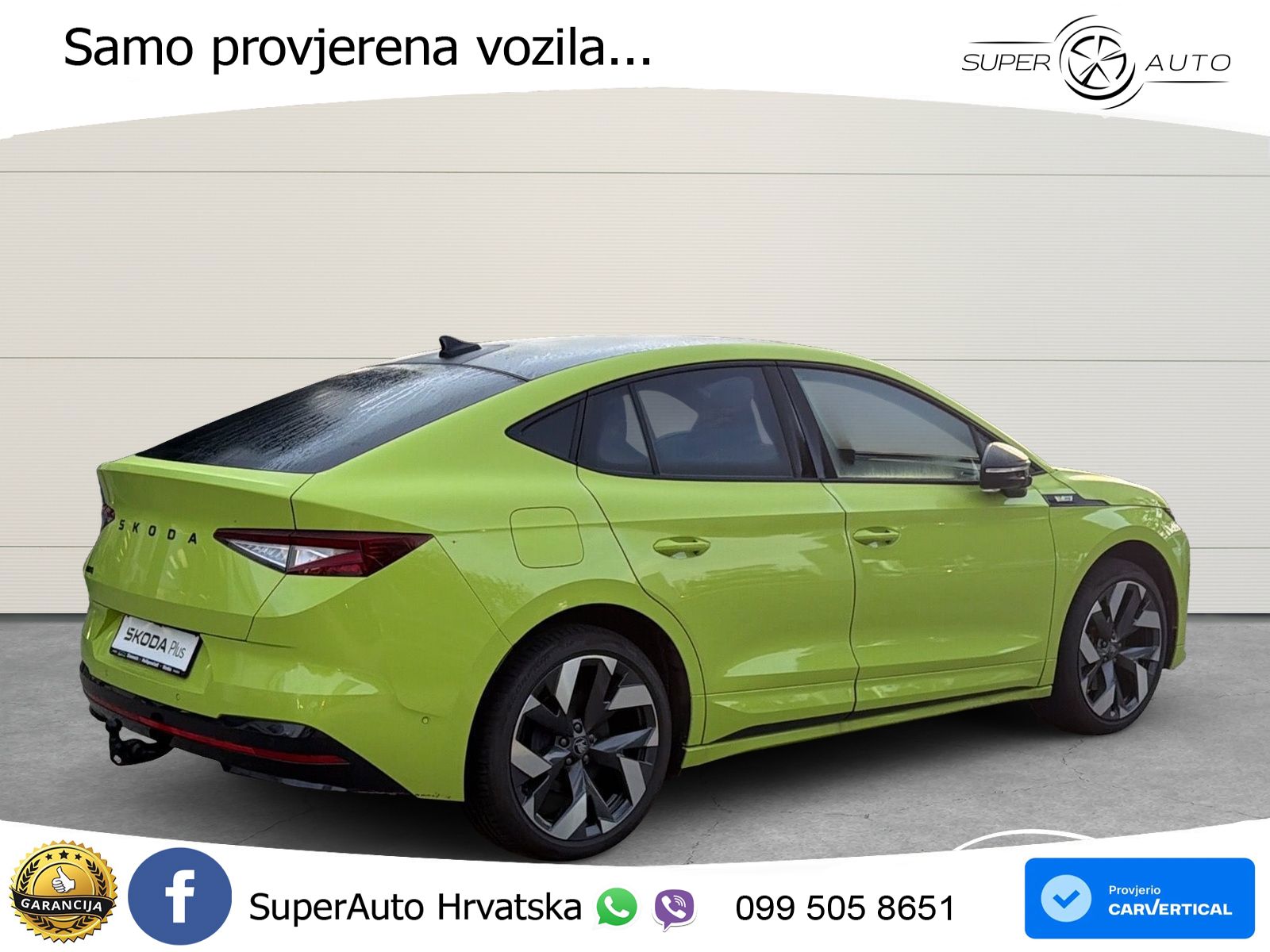 Škoda Enyaq Coupe RS 84 kWh (340 KS) AWD LED+GR SJED+ACC