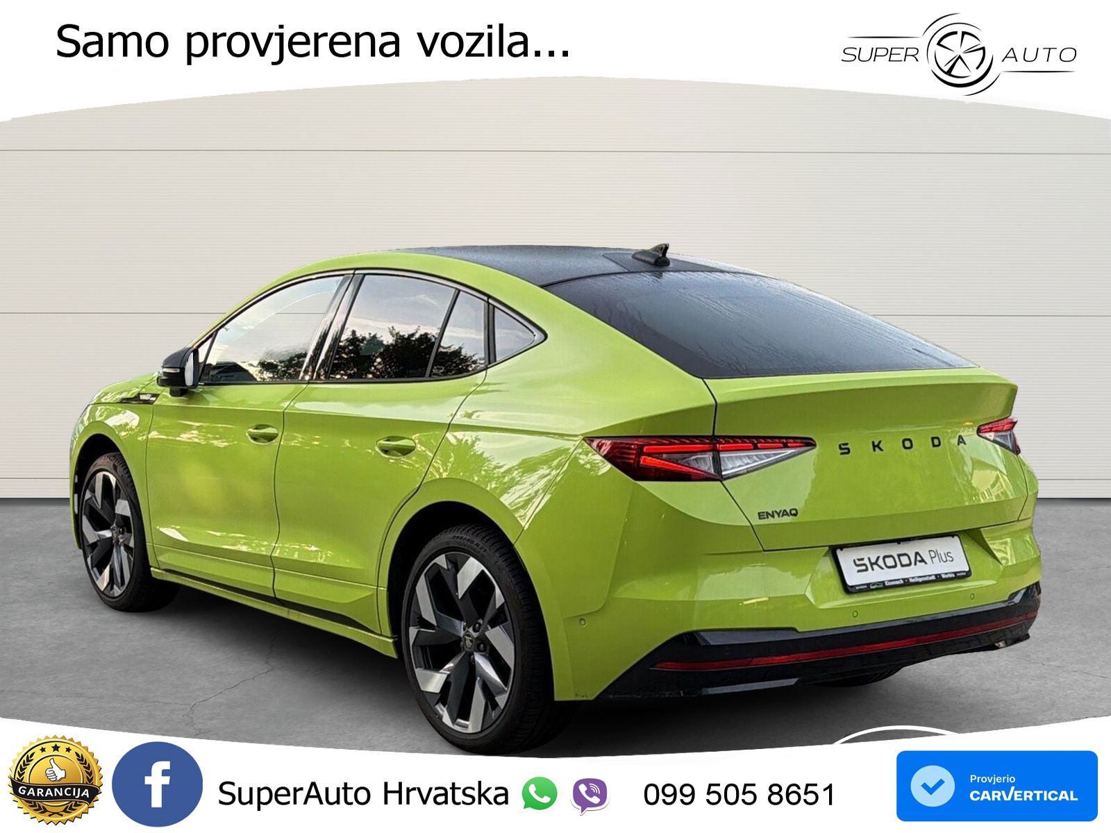 Škoda Enyaq Coupe RS 84 kWh (340 KS) AWD LED+GR SJED+ACC
