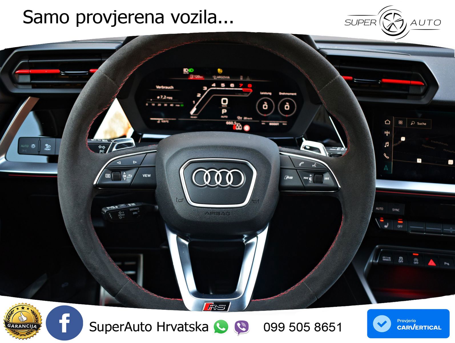 Audi RS3 Sportback 2.5 TFSI (400 KS) quattro S tronic LED+GR SJED+ACC