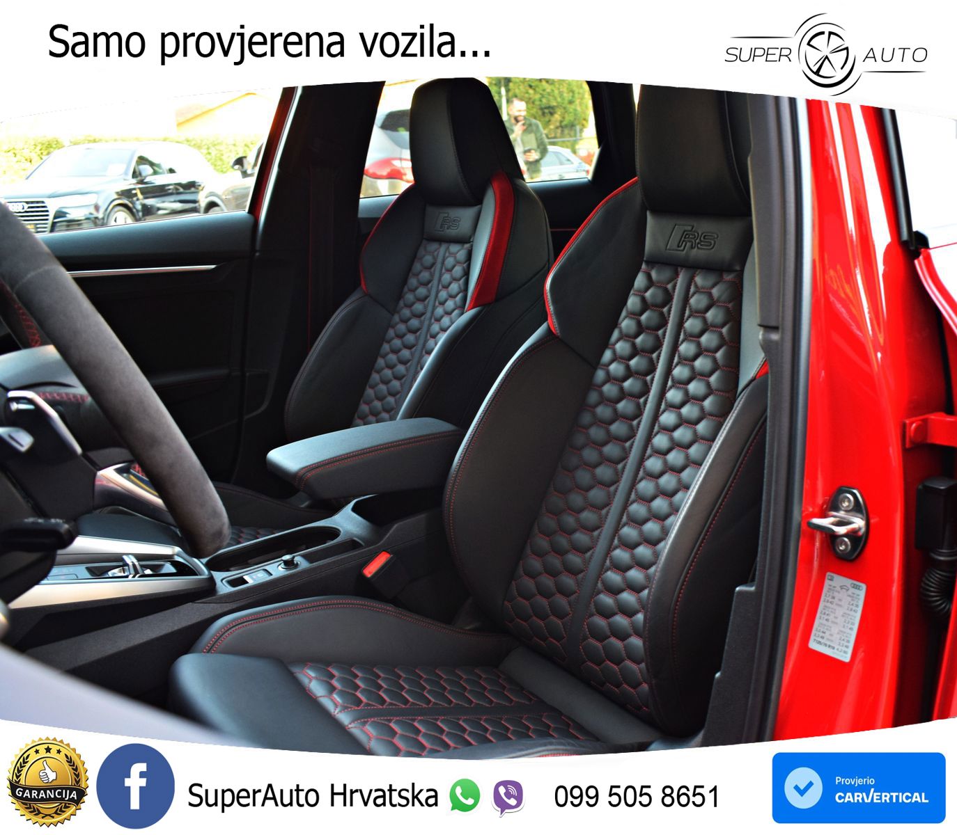 Audi RS3 Sportback 2.5 TFSI (400 KS) quattro S tronic LED+GR SJED+ACC