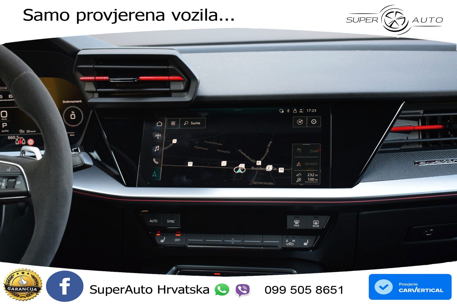 Audi RS3 Sportback 2.5 TFSI (400 KS) quattro S tronic LED+GR SJED+ACC