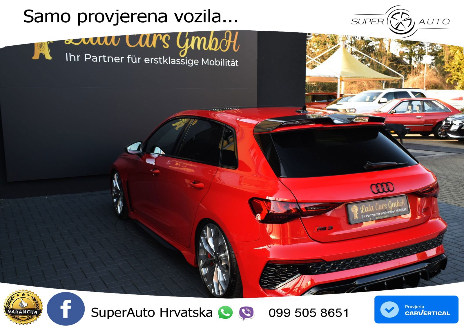 Audi RS3 Sportback 2.5 TFSI (400 KS) quattro S tronic LED+GR SJED+ACC