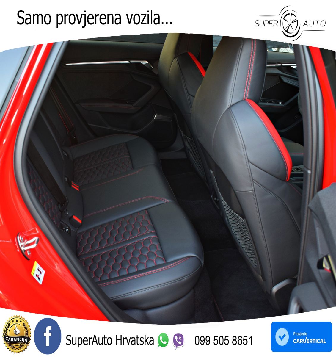 Audi RS3 Sportback 2.5 TFSI (400 KS) quattro S tronic LED+GR SJED+ACC