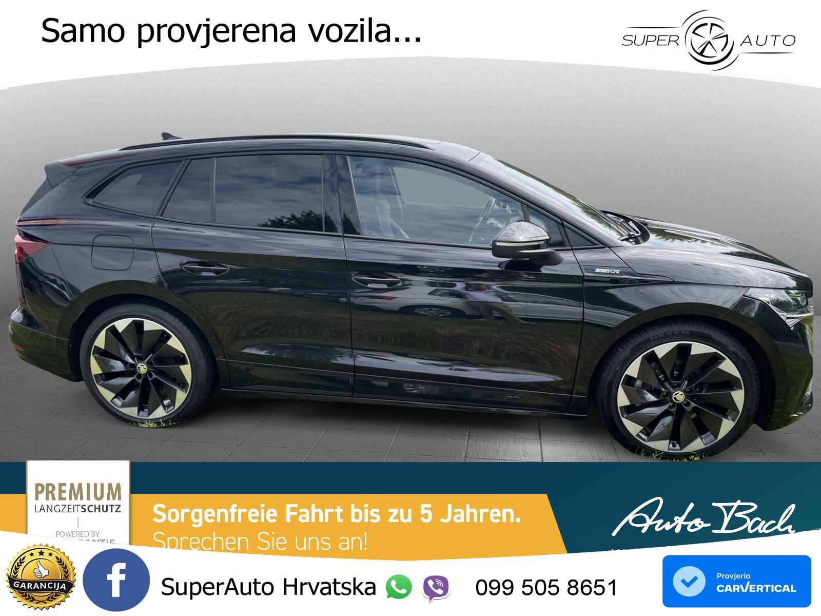 Škoda Enyaq iV 80x 82 kWh (265 KS) AWD LED+GR SJED+ACC