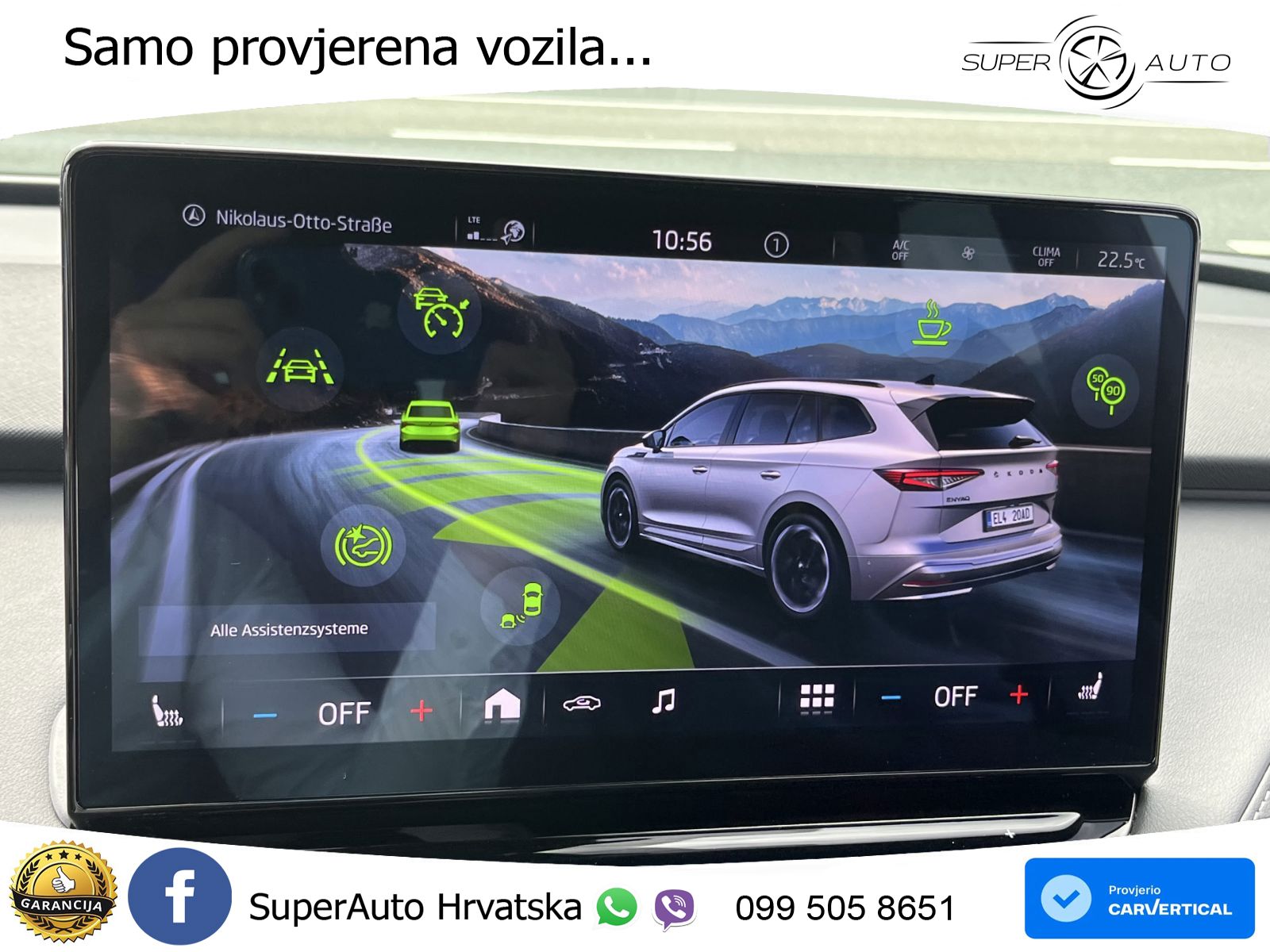 Škoda Enyaq iV 80x 82 kWh (265 KS) AWD LED+GR SJED+ACC