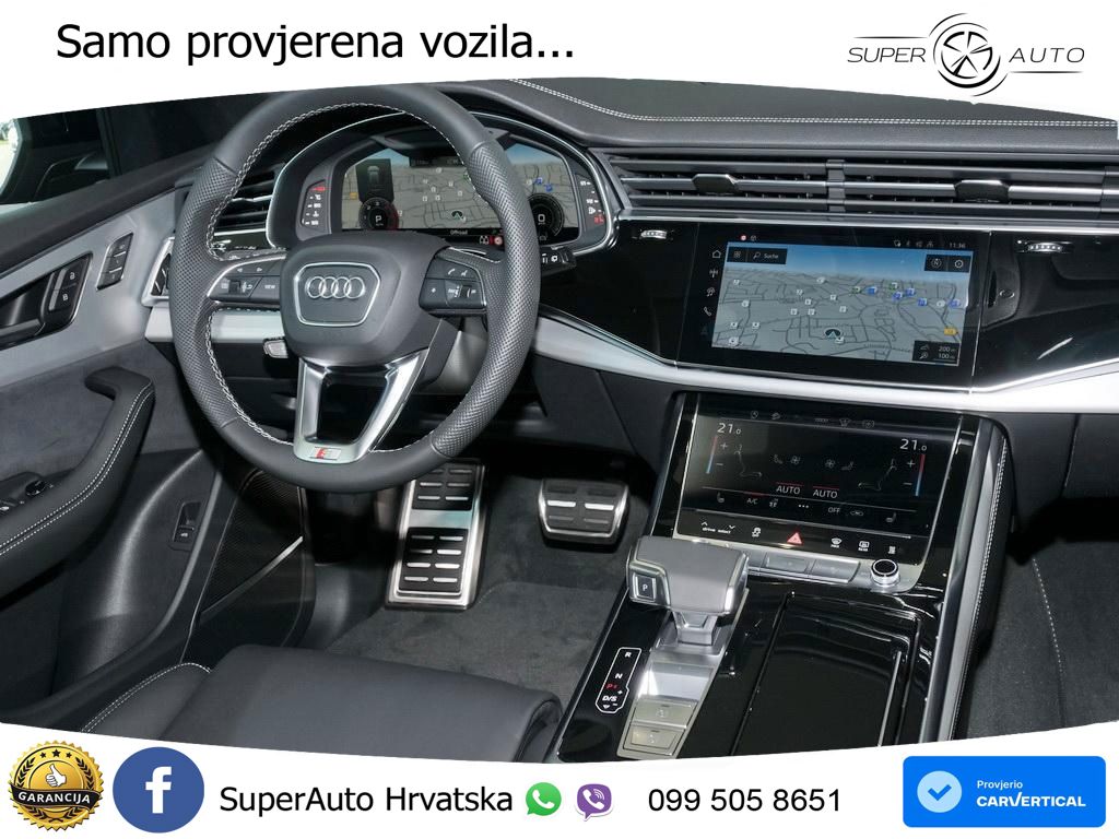 Audi Q8 50 TDI V6 (286 KS) quattro Tiptronic LED+GR SJED+ACC