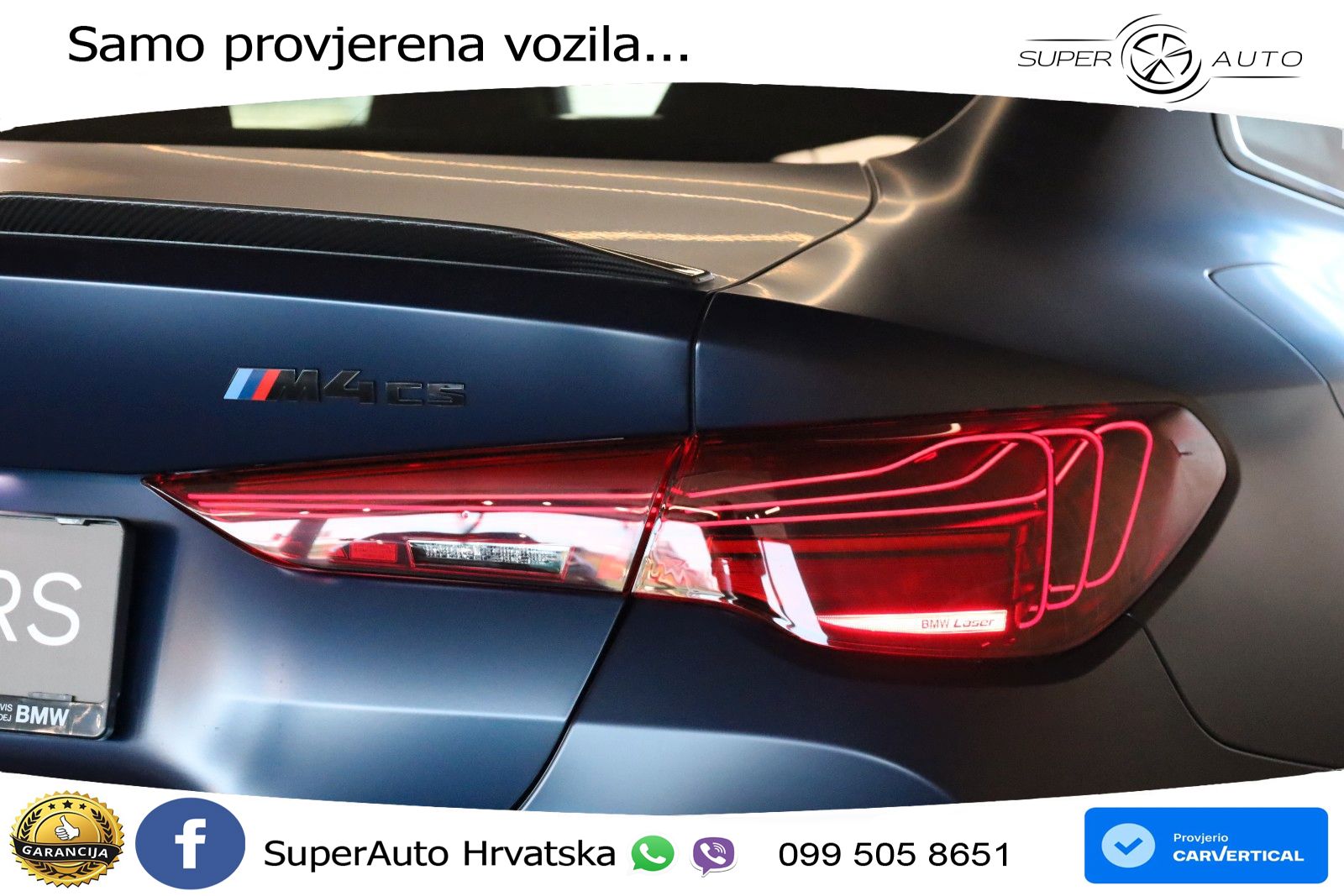 BMW M4 CS 3.0 (550 KS) xDrive Steptronic