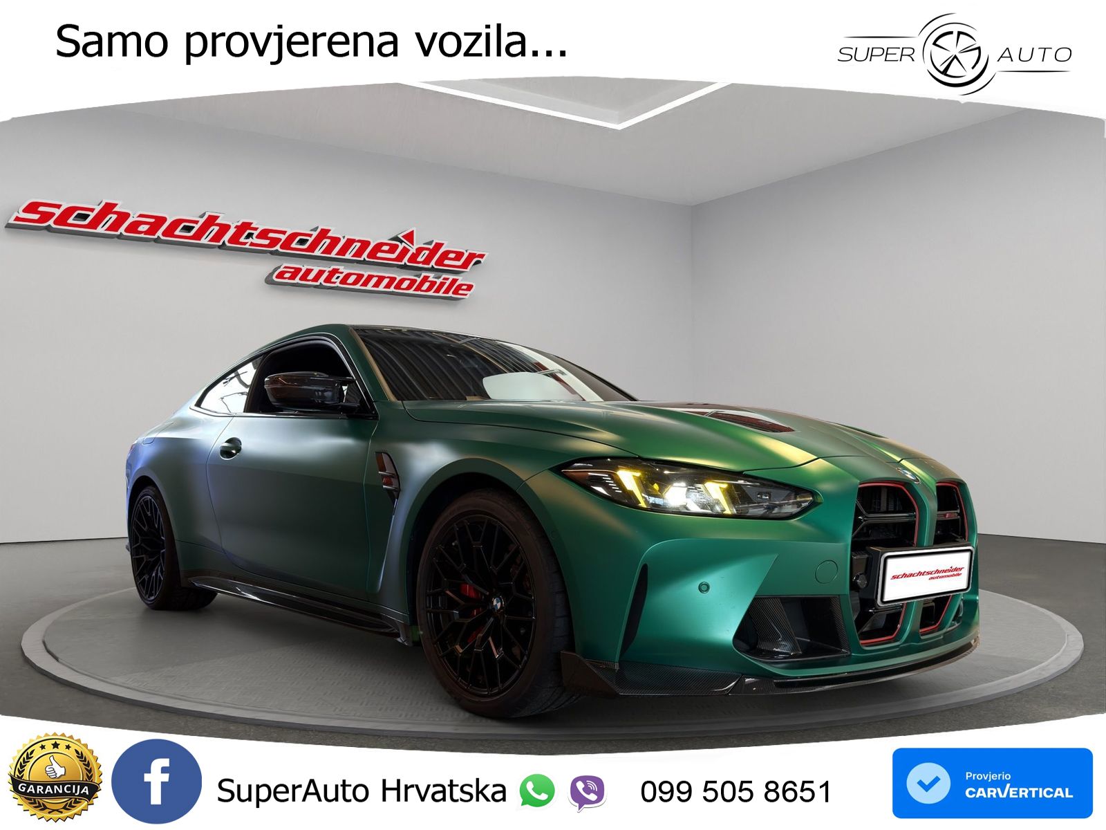 BMW M4 CS 3.0 (550 KS) xDrive Steptronic LED+GR SJED+ACC