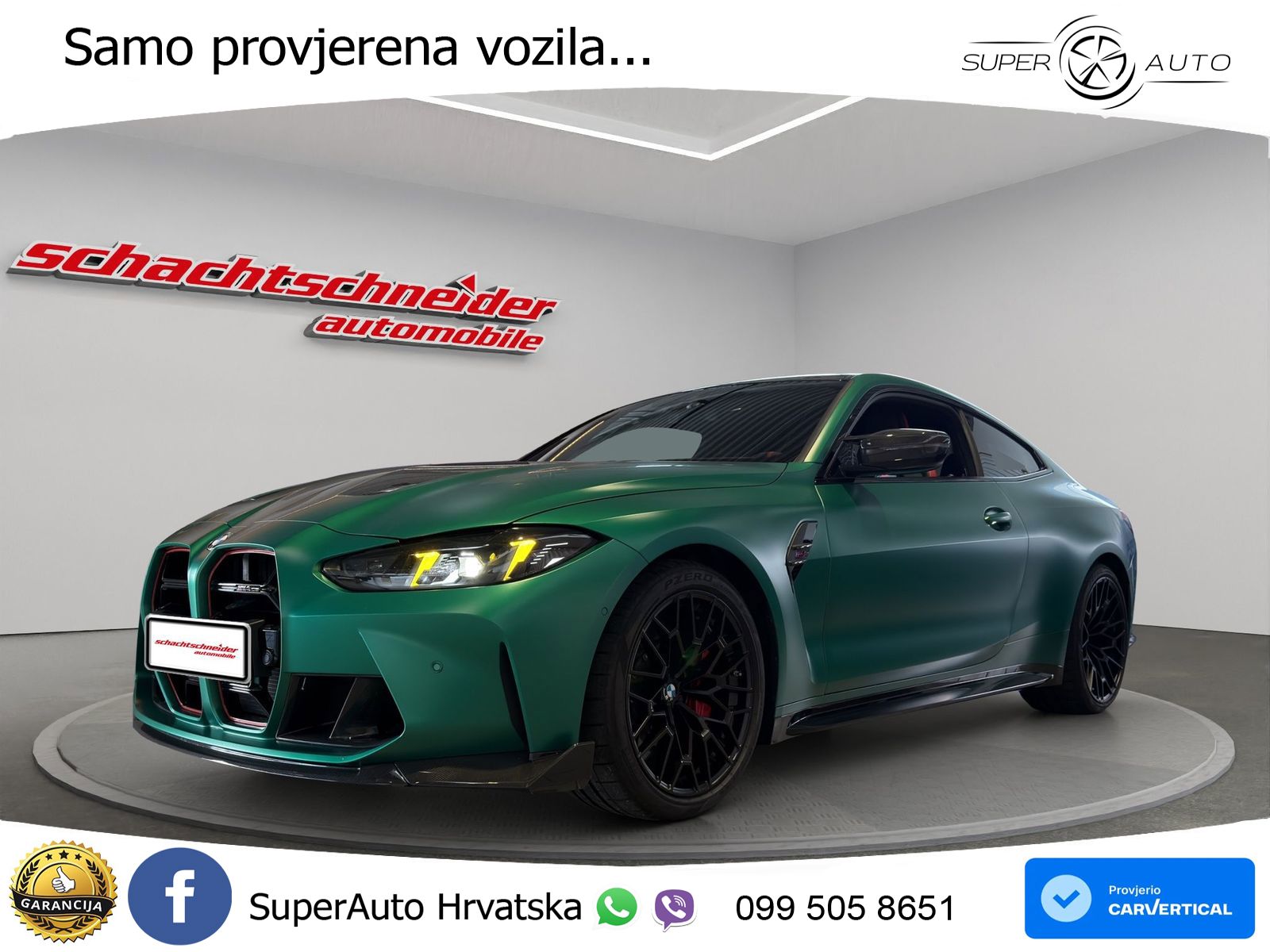 BMW M4 CS 3.0 (550 KS) xDrive Steptronic LED+GR SJED+ACC