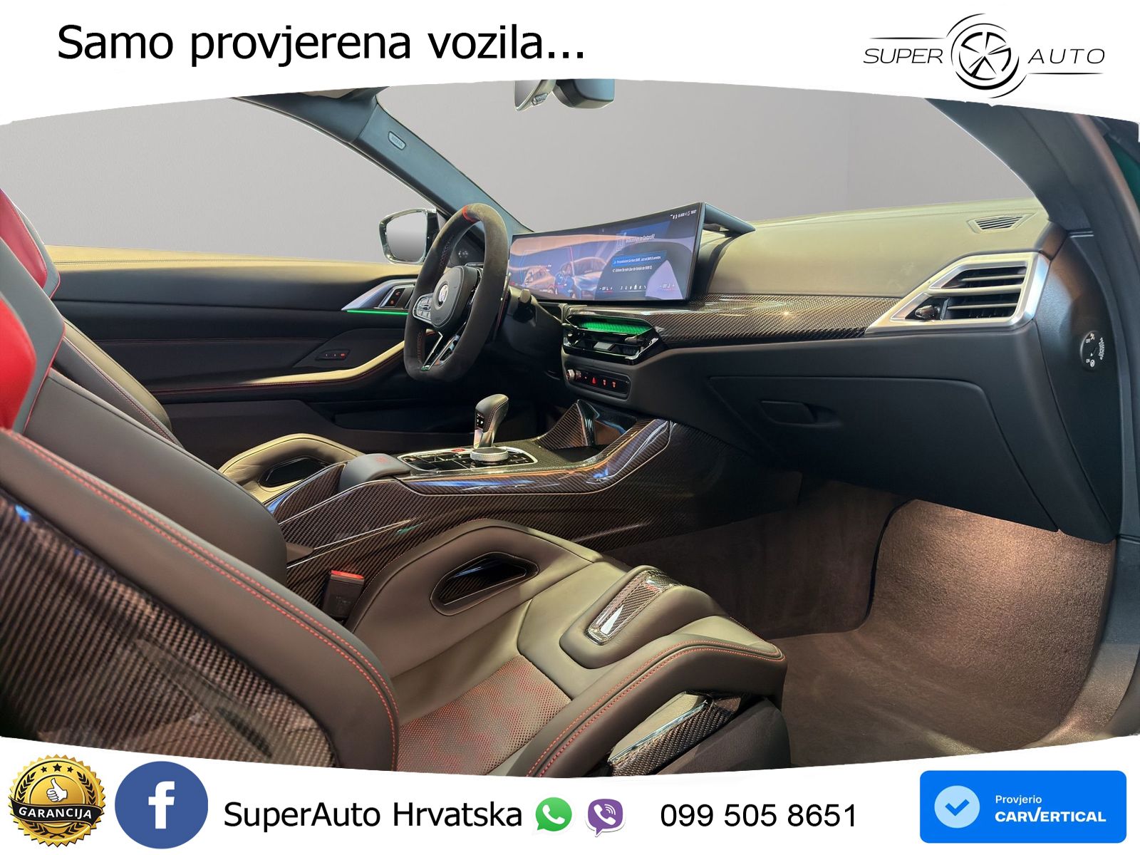 BMW M4 CS 3.0 (550 KS) xDrive Steptronic LED+GR SJED+ACC