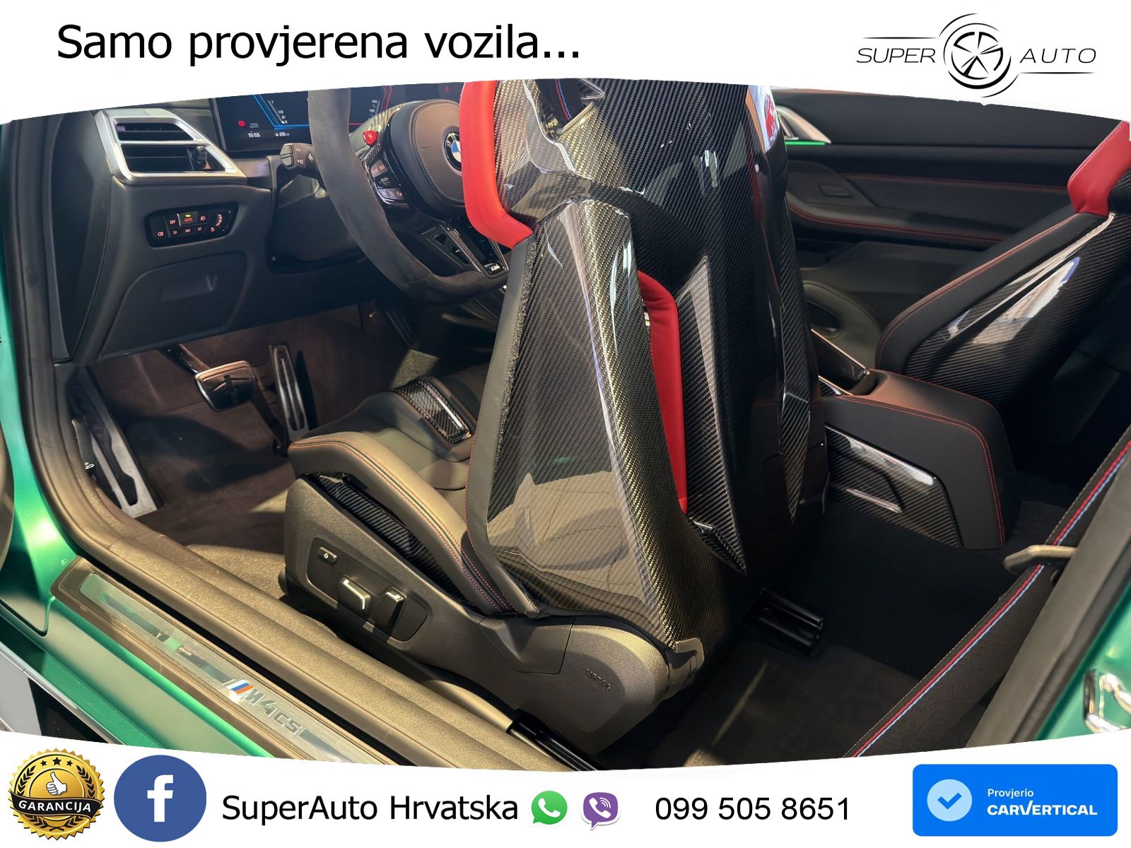 BMW M4 CS 3.0 (550 KS) xDrive Steptronic LED+GR SJED+ACC