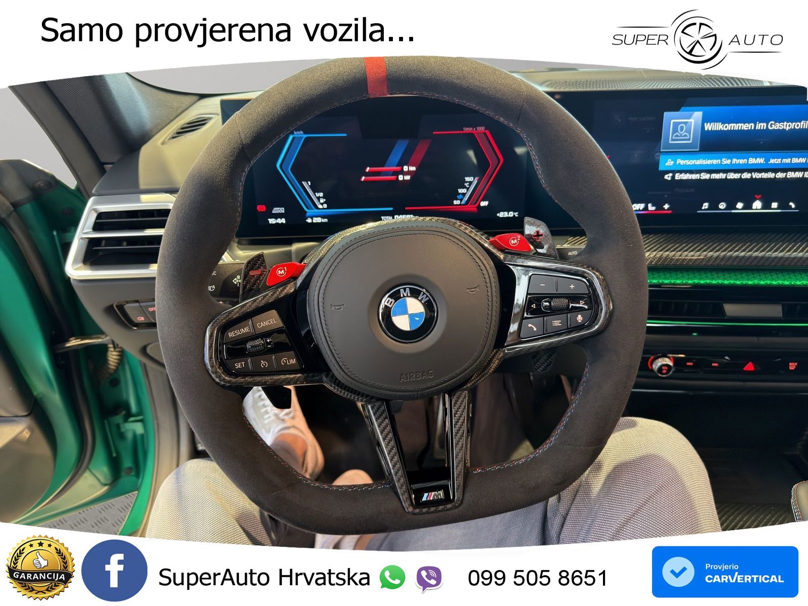 BMW M4 CS 3.0 (550 KS) xDrive Steptronic LED+GR SJED+ACC